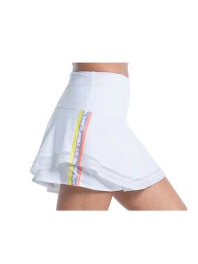 Lucky in Love size Small 4-6 Liberty Stripe tennis Pickleball Skirt